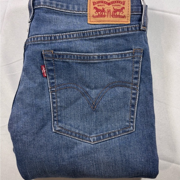 Levi's Denim - Levi's Women's Boyfriend Straight Leg Jeans - Classic Blue